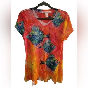 Leoma Lovegrove tropical shirt